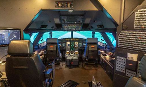MPS FTD Simulator Cockpit